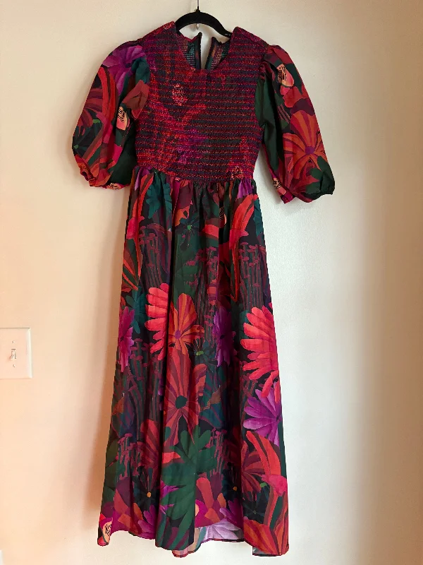 Dress Casual Maxi By FARM RIO In Floral, Size: Xs